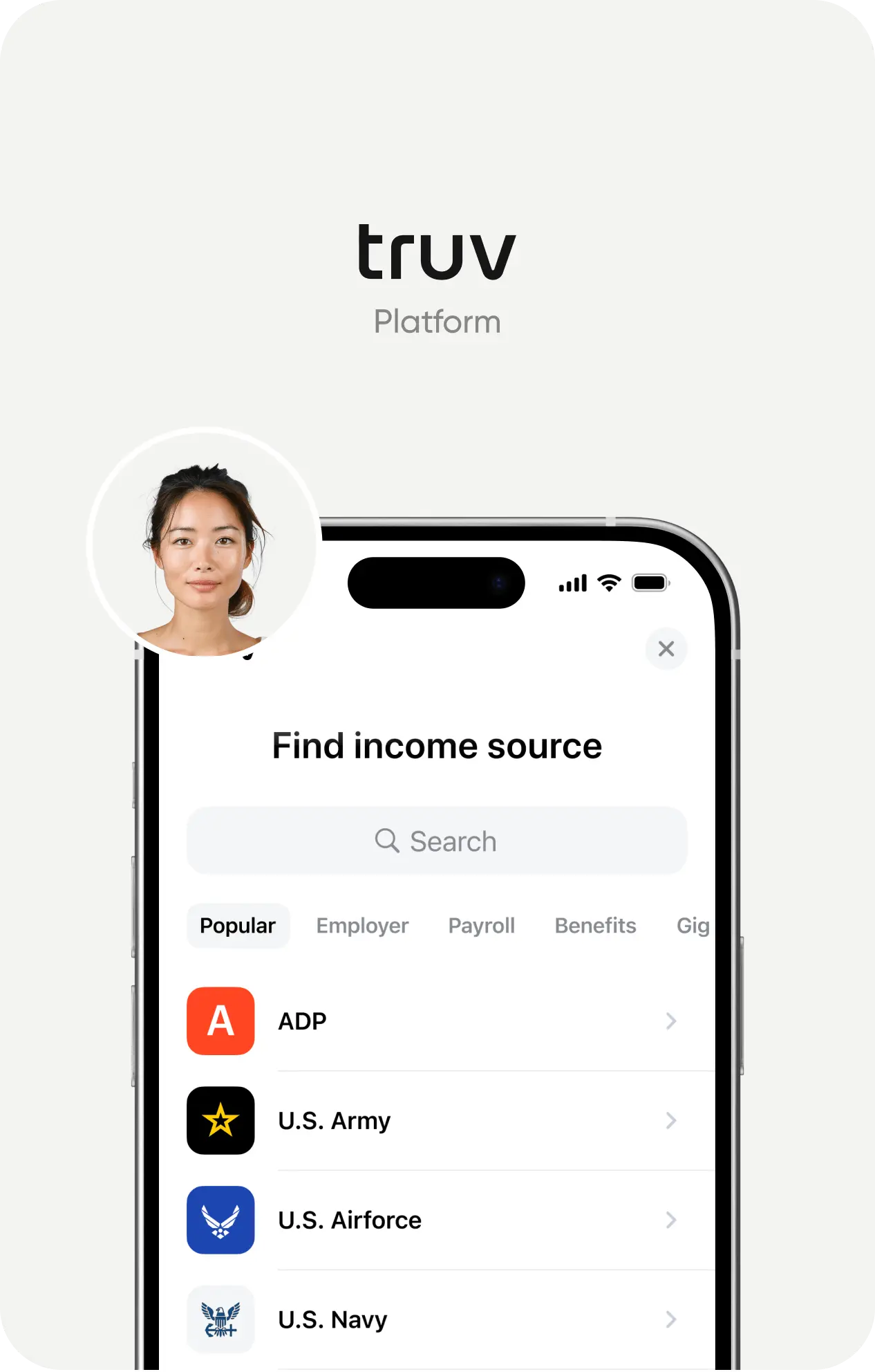 Truv platform
