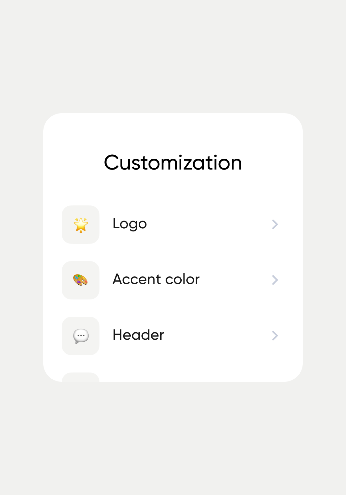 Truv Customization